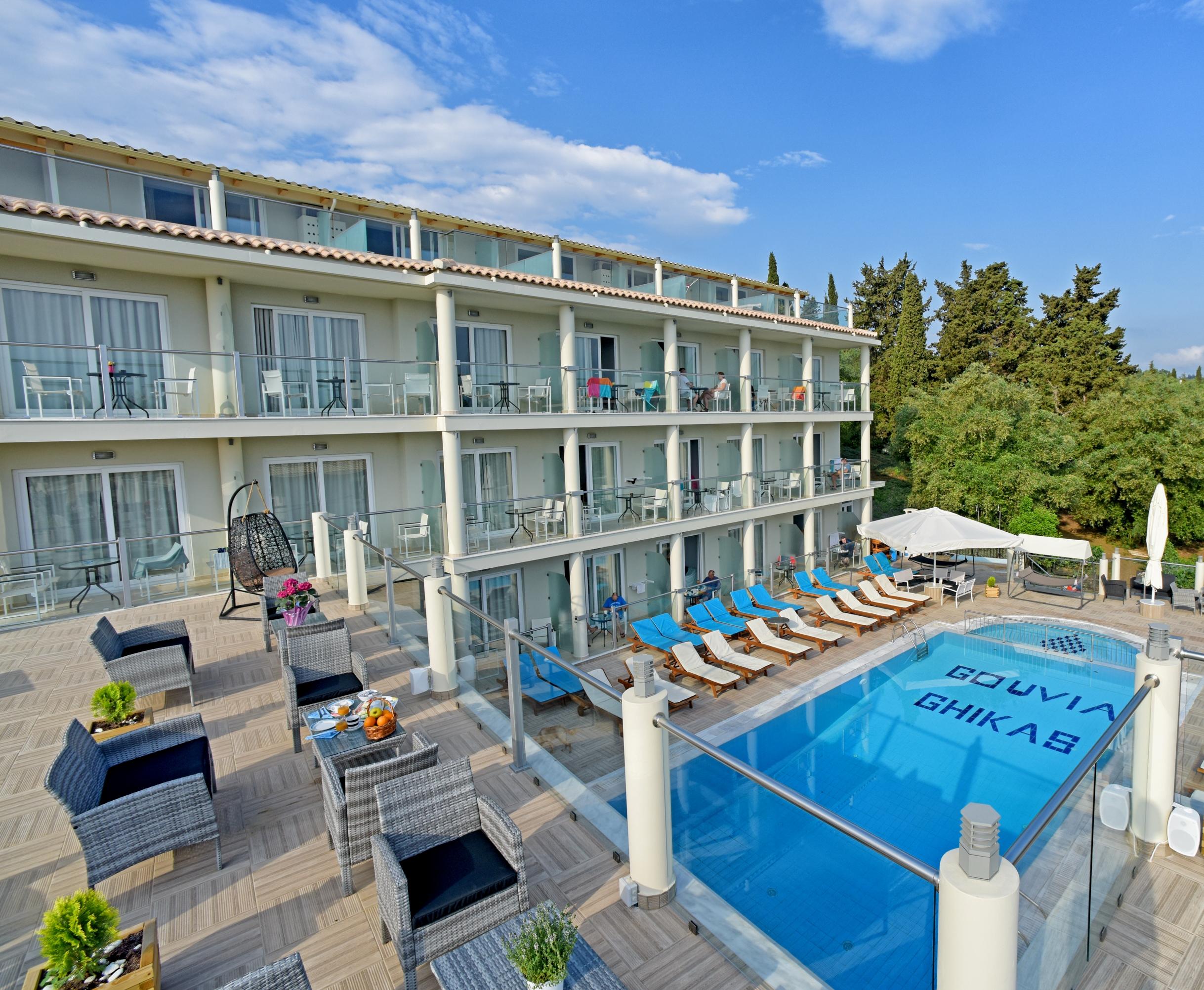 Palapart Gikas Suites And Studios Гоувия Экстерьер фото